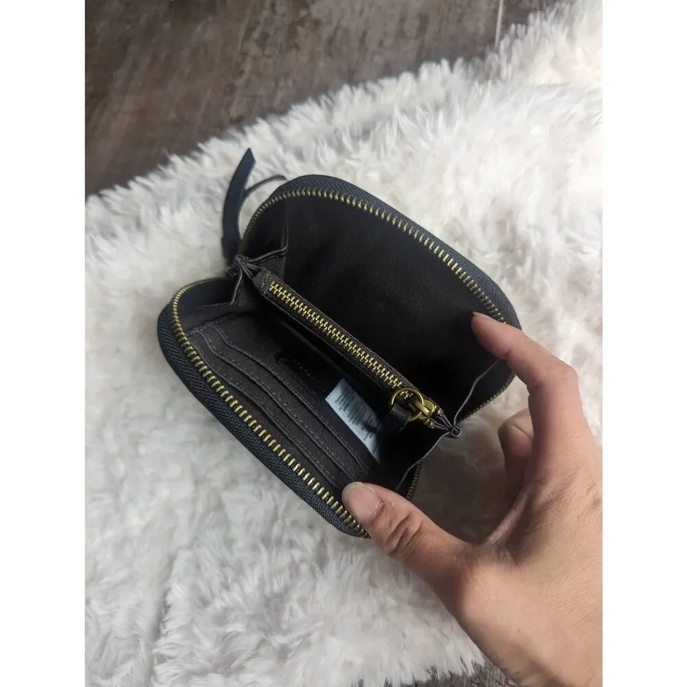 MADEWELL The Zip Wallet Genuine Leather monogram